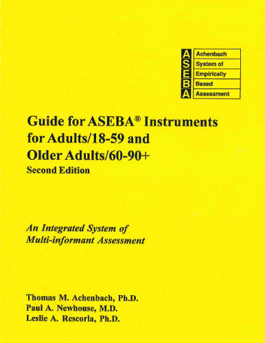 005E - Guide for ASEBA Instruments for adults 18/59 and Older adults 60/90+