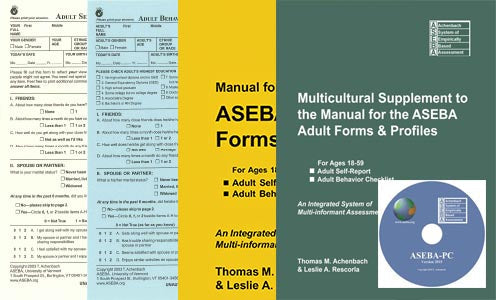 101 - STARTER KIT ASEBA per scoring computerizzato per età adulta