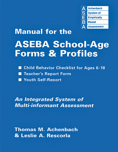 505E - Manuale per i questionari e i profili dell'età scolare