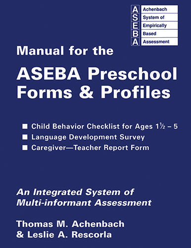 605 - Manuale per questionari e i profili dell'età pre-scolare